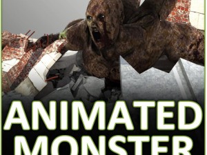 giant tentacular monster 3D Модель