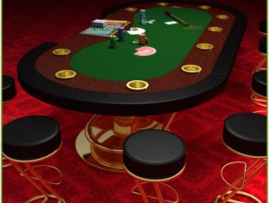 table casino texas holdem poker 3D 模型