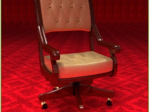 casino chair Modelo 3D