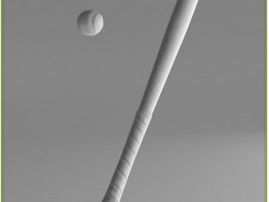 asian baseball player cg batter Modèle 3D