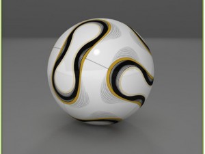 white soccer player and white goalkeeper cg Modelo 3D