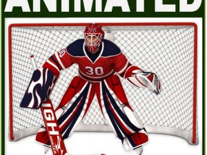 hockey player goalkeeper cg 3D मॉडल
