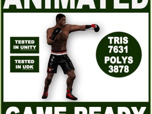 black boxer 7631 tris Modèle 3D