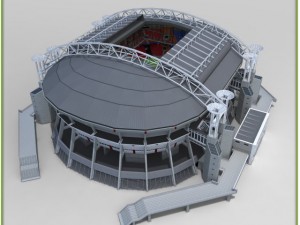 soccer stadium cg Modèle 3D