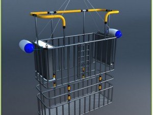cage dive cg 3D मॉडल