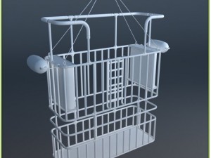 cage dive cg 3D मॉडल