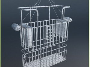 cage dive cg 3D मॉडल