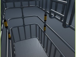 cage dive cg 3D मॉडल