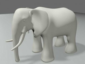 elephant 3D-Modell