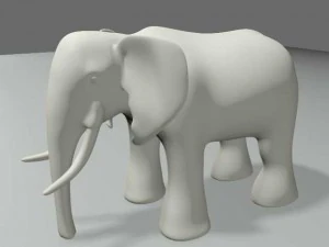 elefante Modello 3D