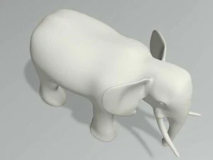 大象 3D 模型