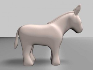 donkey 3D Model