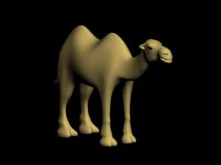 camel 3D Model .c4d .max .obj .3ds .fbx .stl .blend 