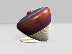 спінінг 3D Модель