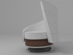 modern armchair 3D Модель
