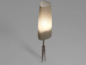 l&acirc;mpada moderna Modelo 3D