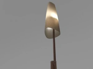 l&acirc;mpada moderna Modelo 3D