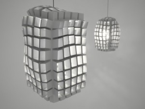 modern anemone lamp 3D Модель