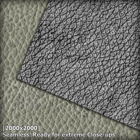 grey premium leather 2000x2000 CG テクスチャ .c4d .max .obj .3ds .fbx .stl .blend 