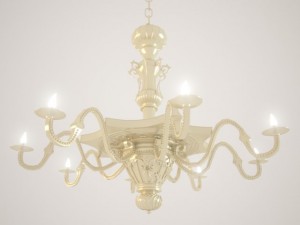 empire chandelier 3D Модель