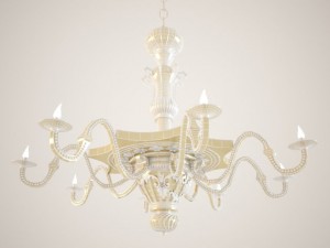 empire chandelier 3D Модель
