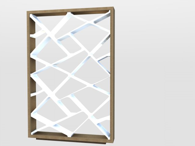 bookcase 3D 模型 .c4d .max .obj .3ds .fbx .stl .blend 
