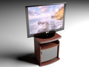 tv table  tv lg 3D-Modell