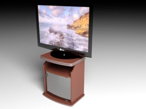 tv table  tv lg 3D Model