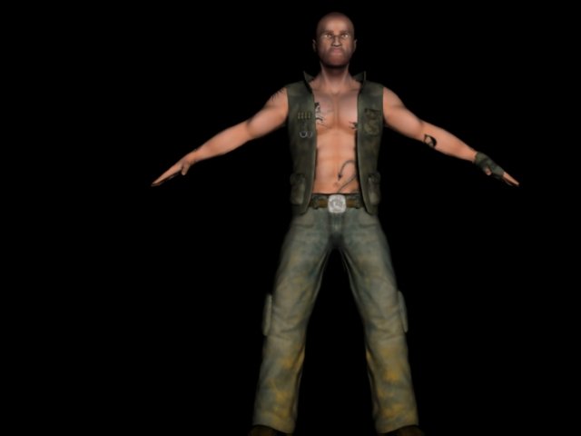 man Model 3D .c4d .max .obj .3ds .fbx .stl .blend 