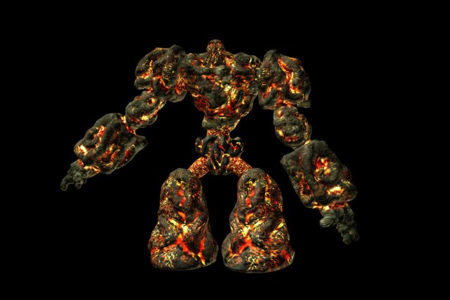 golem 3D Model .c4d .max .obj .3ds .fbx .stl .blend 