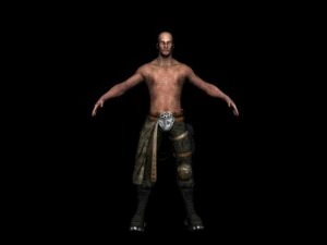 postapokalipsys man 3D Model