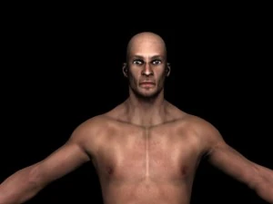 postapokalipsys man 3D Model