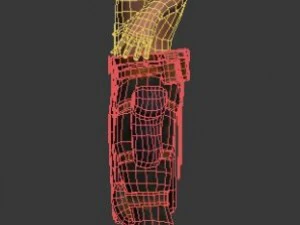 postapokalipsys man 3D Model