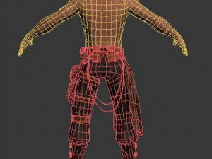 postapokalipsys man 3D 模型