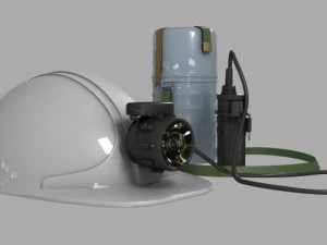 set of miner 3D Model