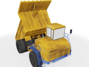 belaz 7547 3D मॉडल
