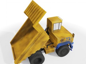 belaz 7547 3D मॉडल