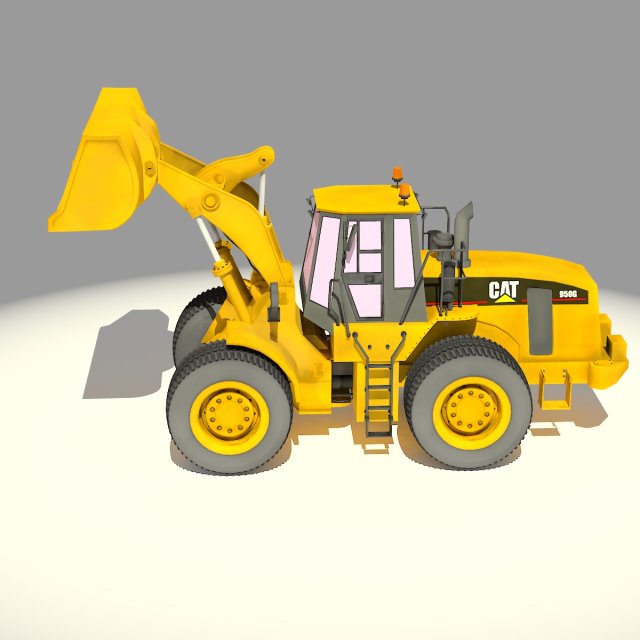 caterpillar 950 Model 3D .c4d .max .obj .3ds .fbx .stl .blend 