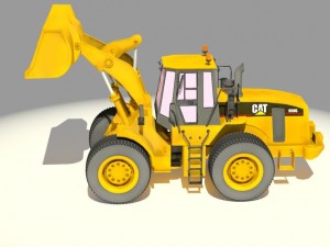 caterpillar 950 3D 模型