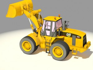 caterpillar 950 Model 3D