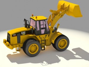 caterpillar 950 Model 3D