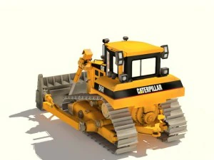 caterpillar d6r3 3D Model