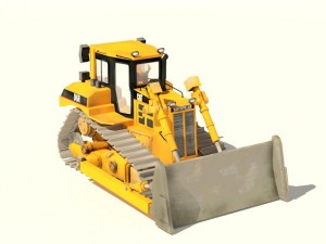 caterpillar d6r3 3D Модель