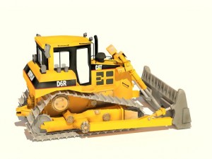 caterpillar d6r3 3D Модель