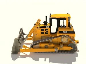 caterpillar d6r3 3D Model