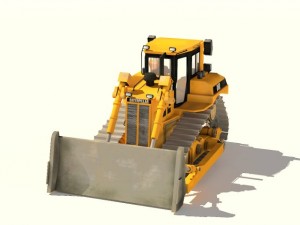 caterpillar d6r3 3D Модель