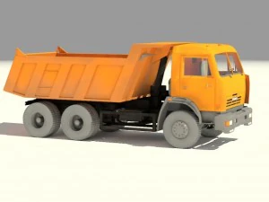 कामाज़ 65115 3D मॉडल