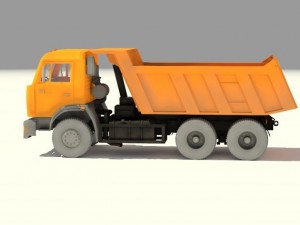 kamaz 65115 3D Модель