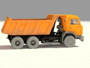 kamaz 65115 3D Model