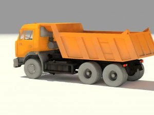 kamaz 65115 3D Model